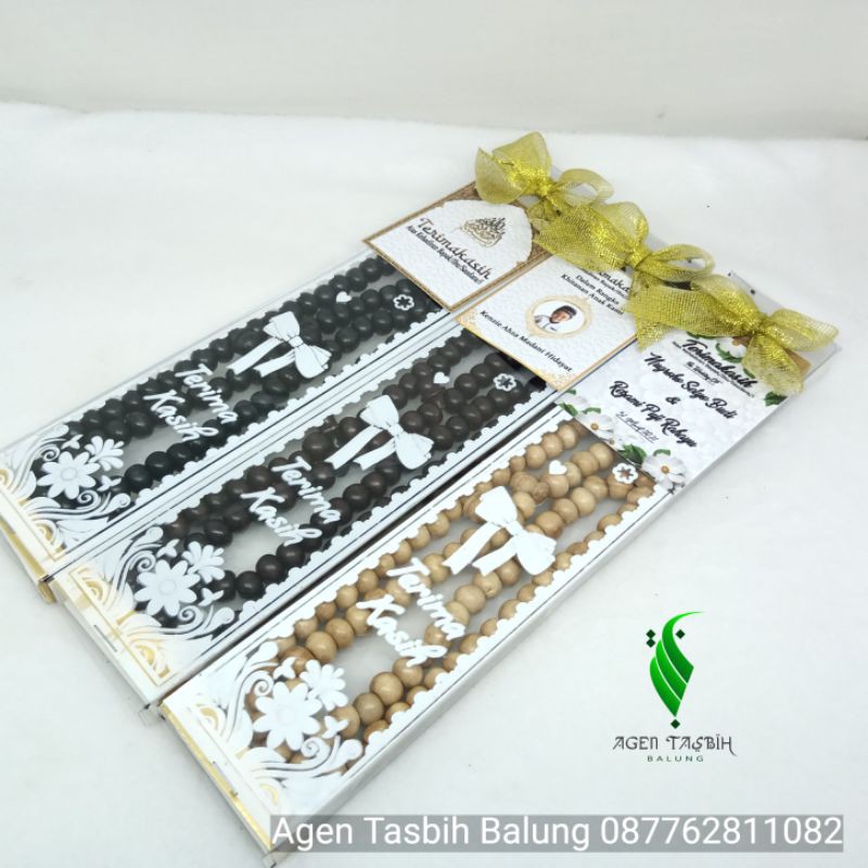 SOUVENIR TASBIH 99 CANTIK PERNIKAHAN, HAJATAN, HAJI &amp; UMRAH, MURAH, MEWAH.