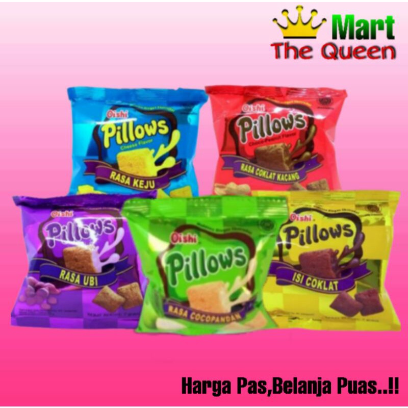 

PILLOWS 1000an Oishi all varian ecer 10 x 12gr
