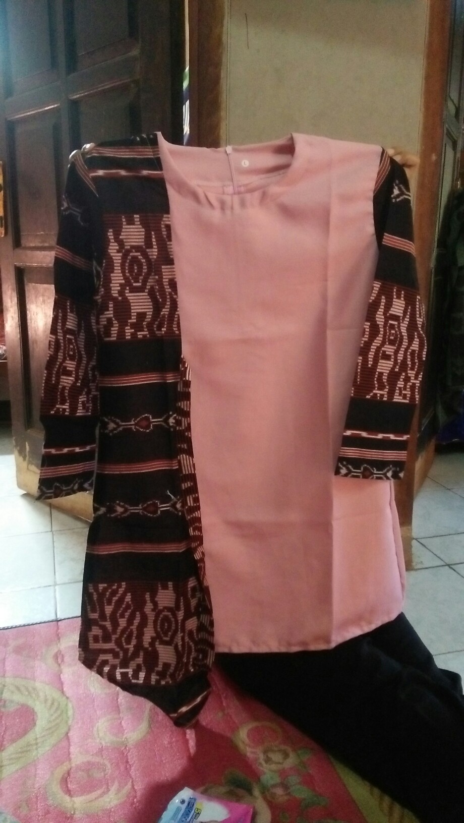 Atasan Batik Wanita Seragaman Dolby Dolbi Dobby Doby Tenun Sutra Tulis Halus Katun Atbm Baron Murah