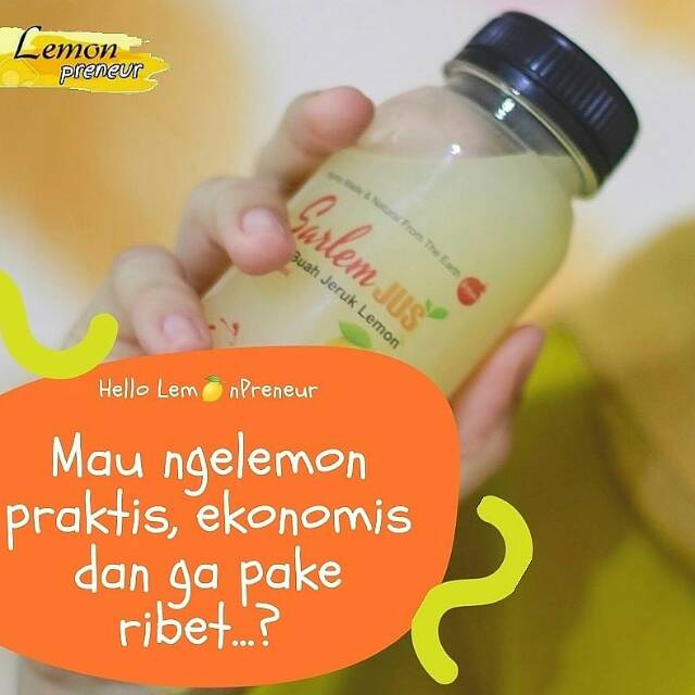 

Sarlemjus. Sari lemon alami. Praktis siap seduh. Tersedia dalam kemasan 250ml dan 500ml