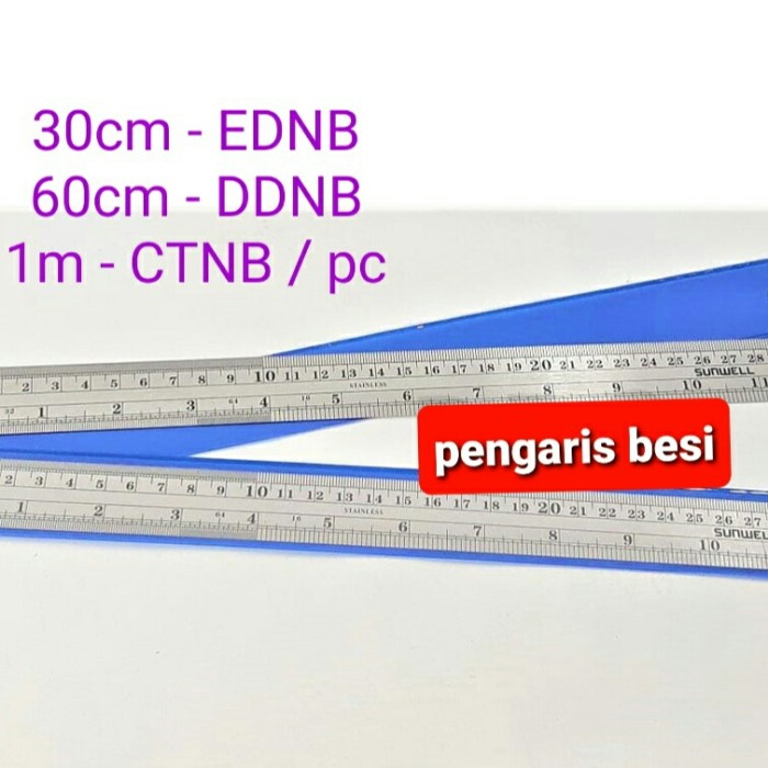 

Aman Penggaris Besi 30 Cm 60 Cm 100 Cm Koala Diskon