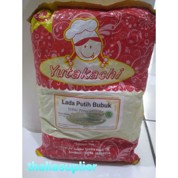 

YUTAKACHI LADA PUTIH BUBUK 1KG,MUDAH LARUT U/CAMPURAN MAKANAN/MASAKAN