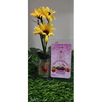 baby gold emas mini logam mulia gift series happy birthday 0,005 gram