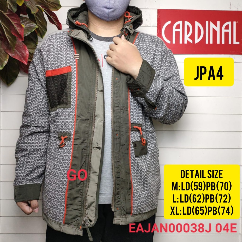 gof JPA CARDINAL JAKET PARASUT Cowok Casual Jaket Pria Keren Jaket Kekinian