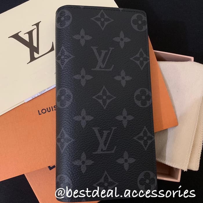 Louis Vuitton LV Brazza Wallet Monogram Eclipse