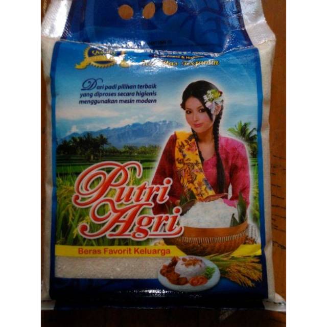 

Beras saigon pulen Putri Agri 5 kg.Beras pilihan Berkualitas.