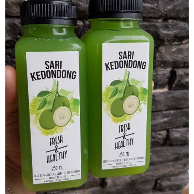 

Jus kedondong / sari kedondong minuman 250ml x6botol