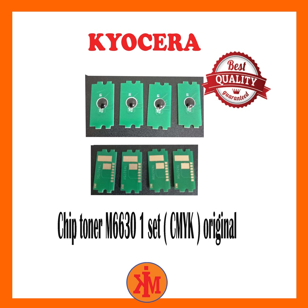 Chip toner M6630 1 set ( CMYK ) original