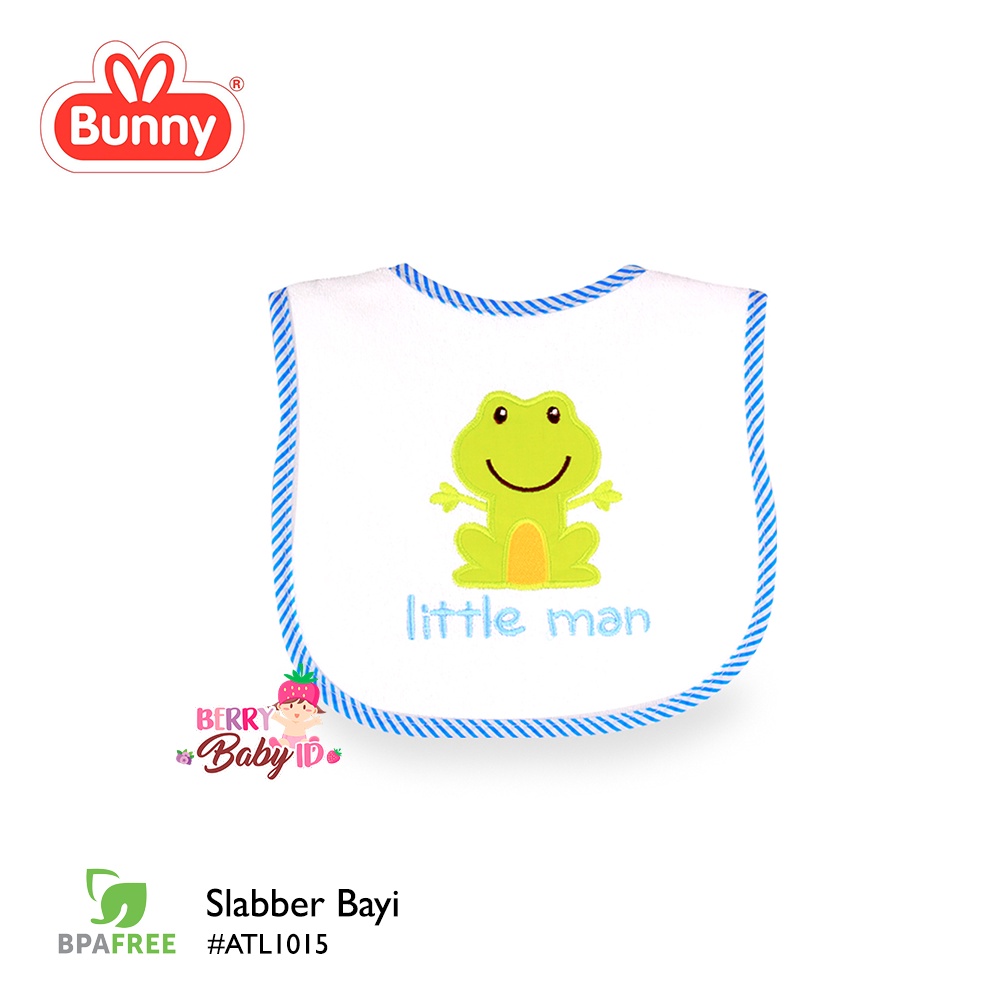 Lusty Bunny Slabber Bayi Kain Lucu Tatak Liur Celemek Makan Anti Air Tumpah LUS035 Berry Mart