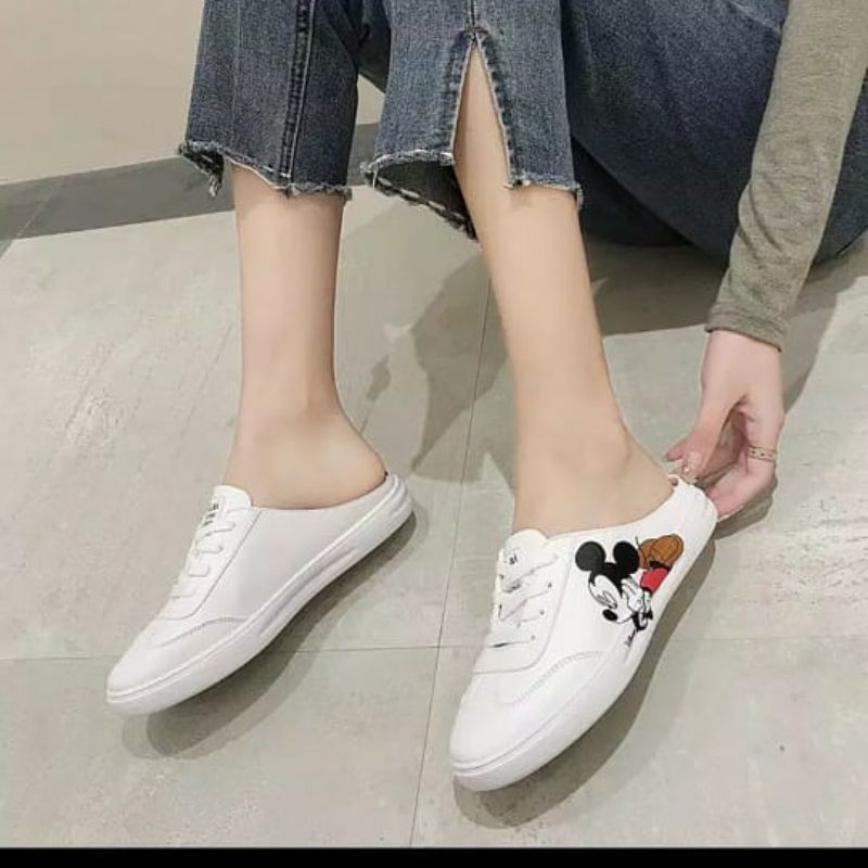 sandal sepatu mickey la03