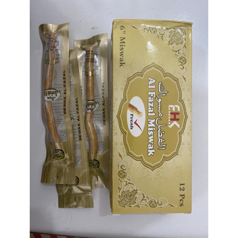 Siwak Al-Fazal / Siwak Miswak / Siwak Sikat Gigi Arab Ori