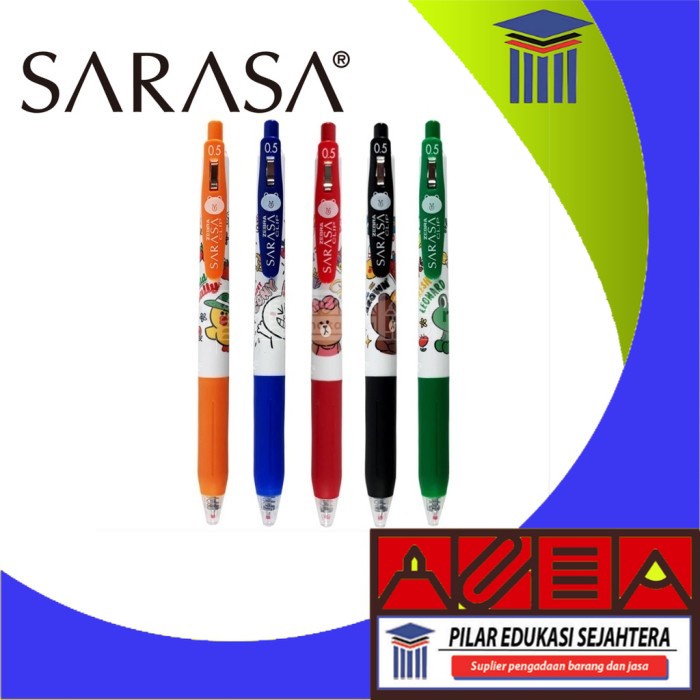 

BOLPEN / PULPEN SARASA LINE LIMITED EDITION SERIES 0.5 (1 SET) MURAH