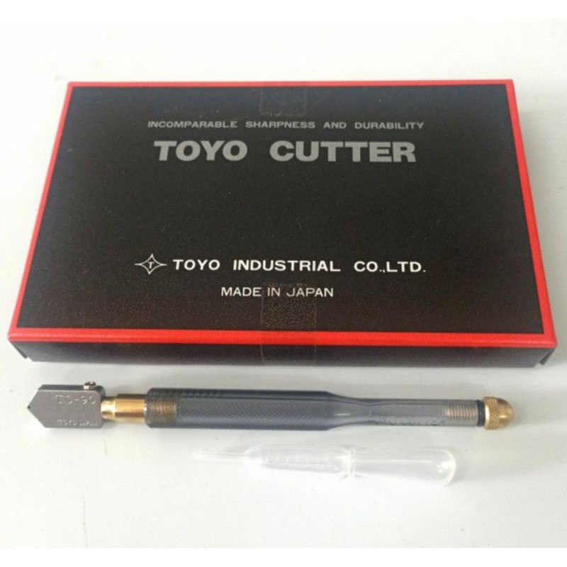 Toyo Glass Cutter TC 90 Original Japan / Pisau Potong Kaca Toyo