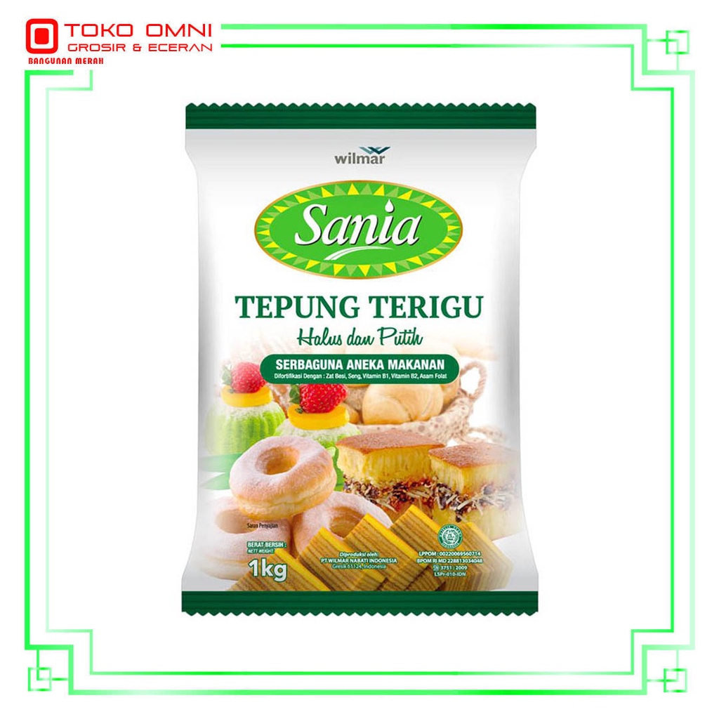 

SANIA TEPUNG TERIGU 1 KG
