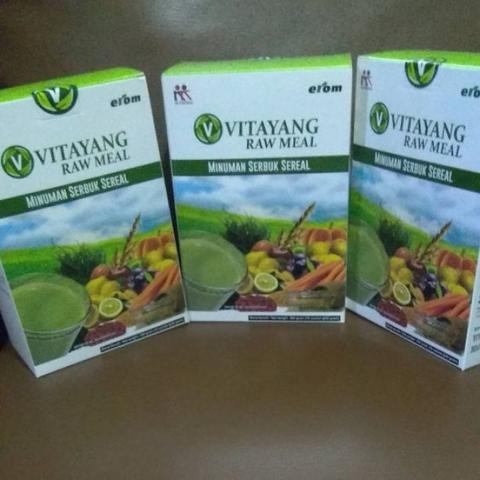 Makanan Detox / Detoks Vitayang Rawmeal 48 Jenis Tumbuhan Makanan Mental Raw Meal KK Indonesia Korea