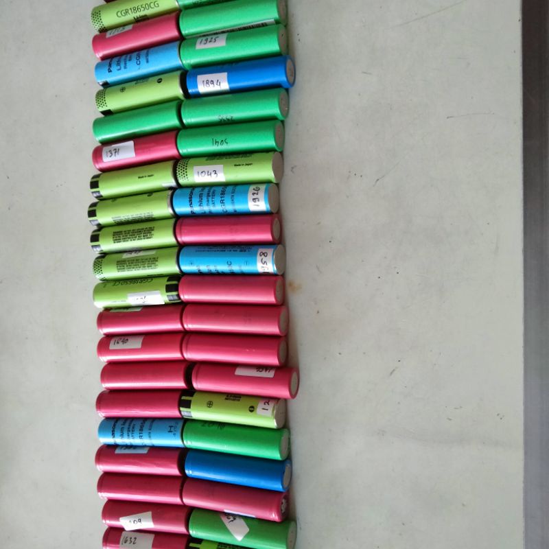 baterai 18650 2000 mAh