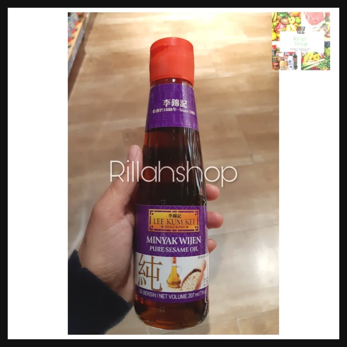 

LEE KUM KEE MINYAK WIJEN PURE SESAME OIL 207 ML