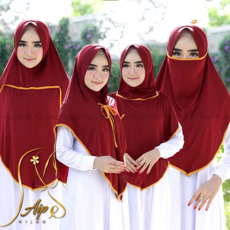 HIJAB NIQAB AYANA 3IN1 DEWASA