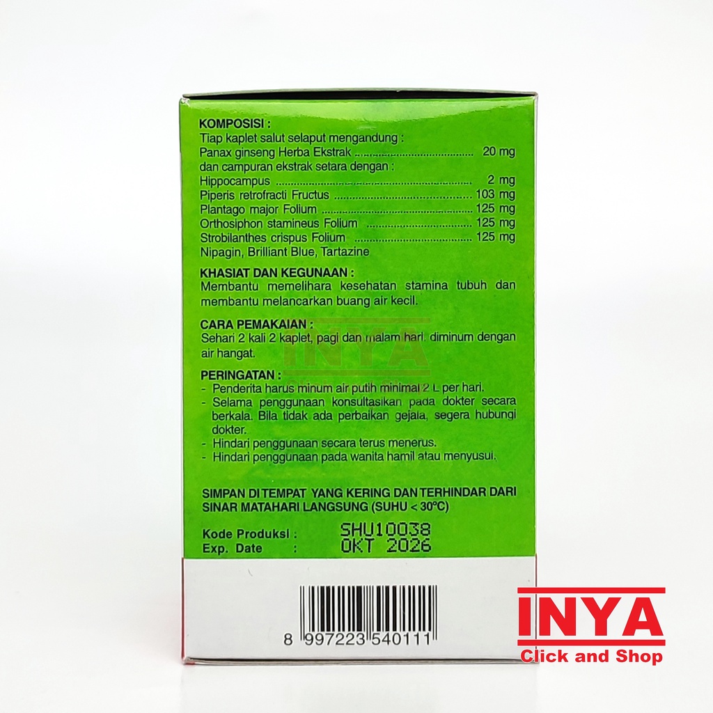 SEAHORSE GHENSEN 100 Kaplet - Jamu