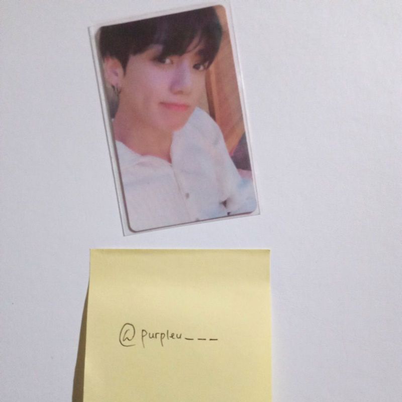 (BOOKED)PHOTOCARD JUNGKOOK PERSONA 3