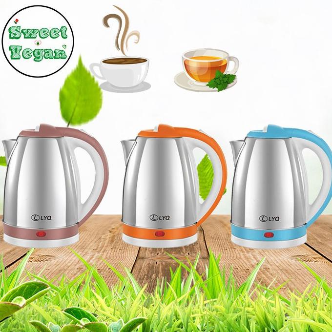 teko listrik low watt stainless