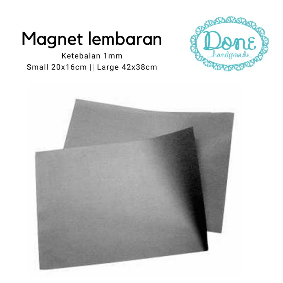 Magnet lembaran sheet magnet flexible magnet craft magnet fleksibel donehandymade done handymade jual bahan kerajinan tangan