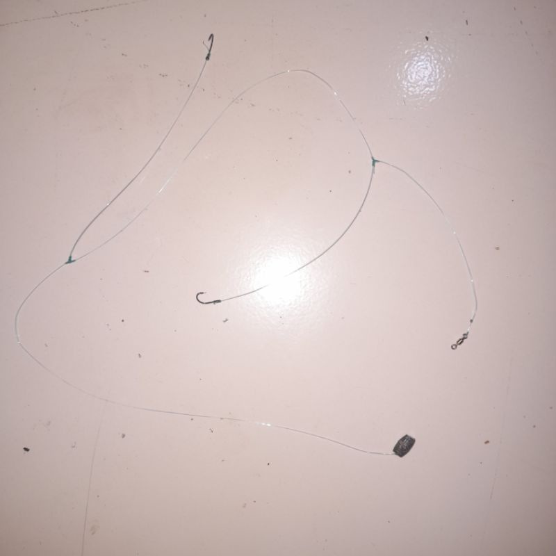 Rangkaian kail pancing 2 & 3 untuk ikan Nila & Emas
