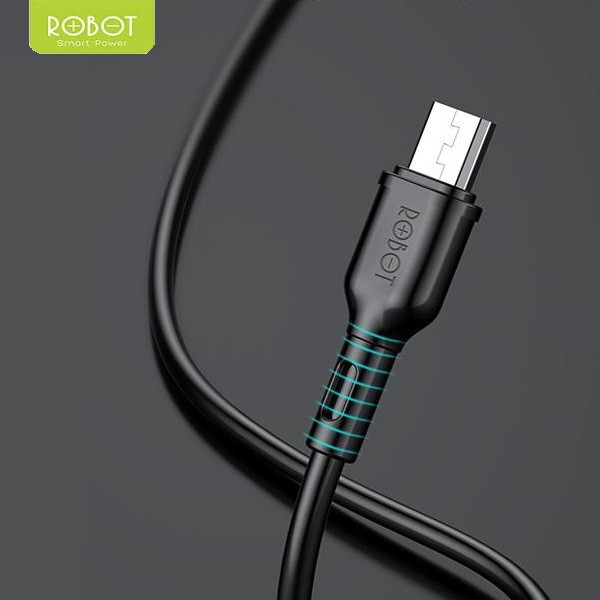 Kabel Data Robot RBM100S Micro USB Data Cable Fast Charging (1 Box isi 20 Pcs)