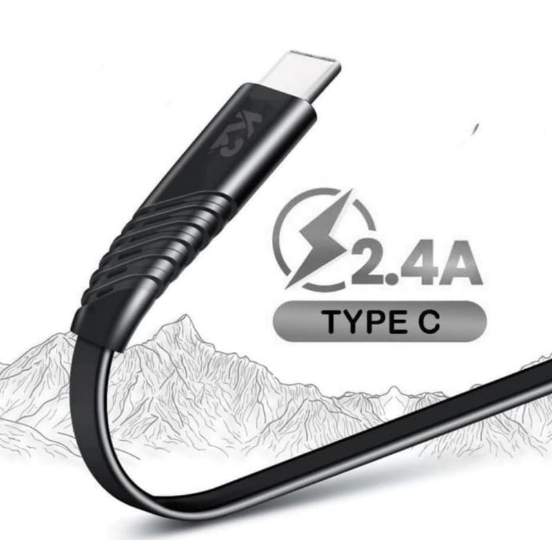 KABEL DATA TYPE C FAST CHARGING PREMIUM QUALITY