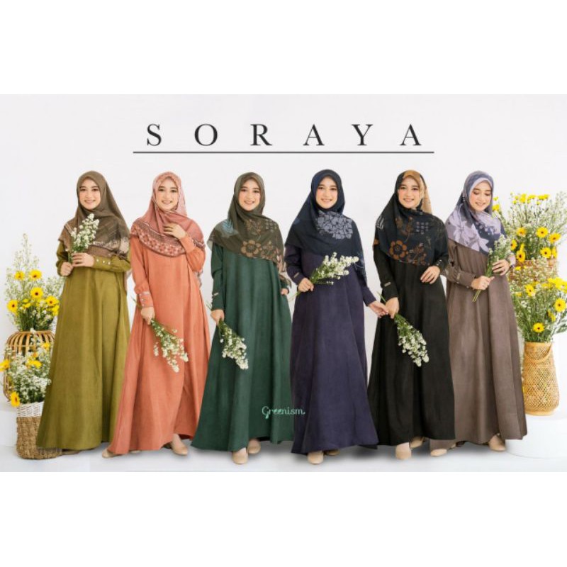 GAMIS SORAYA DRESS BY GREENISM