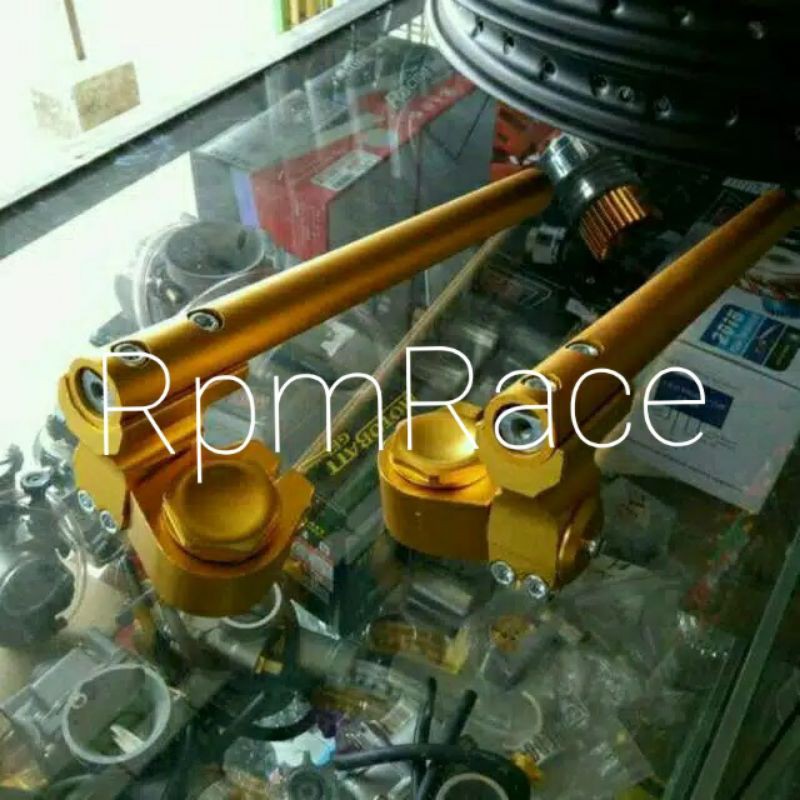 Stang Jepit Clip on Ninja RR, Ninja R, Satria FU, RX King, Vixion,Tiger,Cbr,Cb 150 R, Sonic Dll