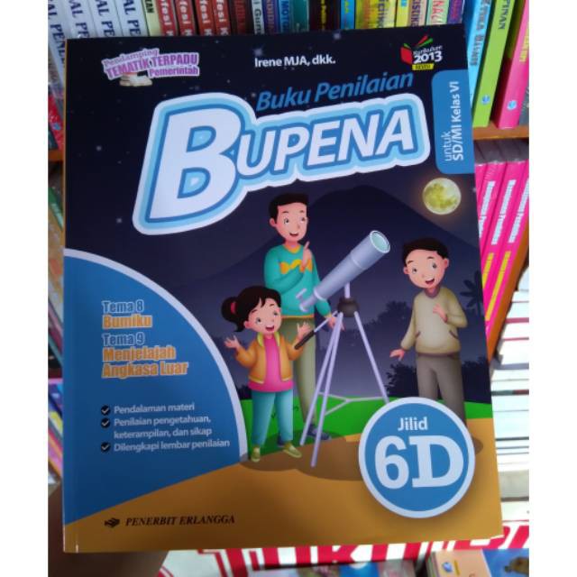 Jual BUKU BUPENA JILID 6D KELAS 6 SD ERLANGGA | Shopee Indonesia