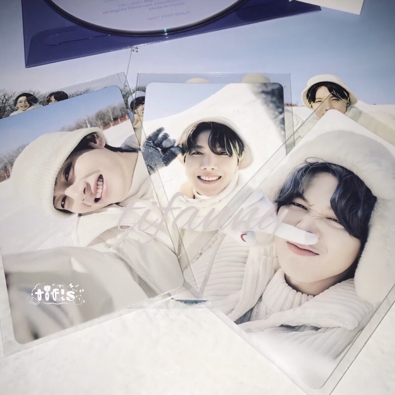 Jimin Jhope Winter Package Photocard / pc bts