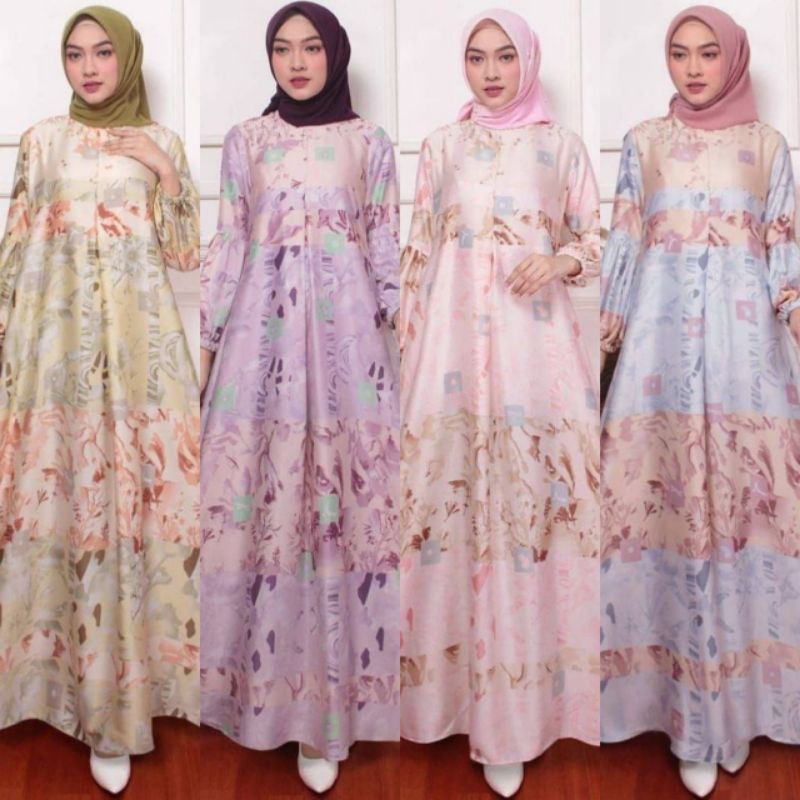 gamis Maxmara best seller/gamis Dior import/baju kondangan/gamis silk import