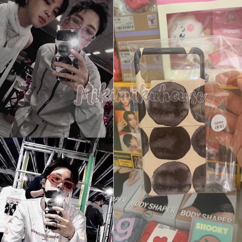 BTS JHOPE MOON HARD PHONE CASE BTS KOREA Z FLIP 3 Z FLIP 4 SAMSUNG GALAXY Z FLIP 3 5G KOREA CASE KOR