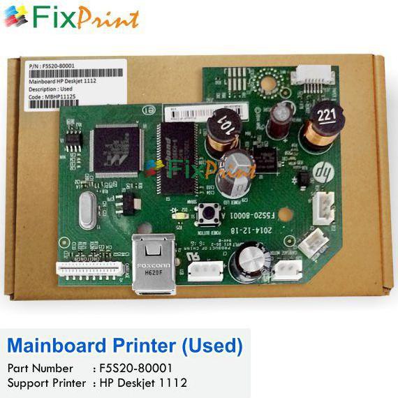MAINBOARD PRINTER HP DESKJET 1112 LOGIC BOARD MOTHERBOAR HP 1112 D1112 ORIGINAL