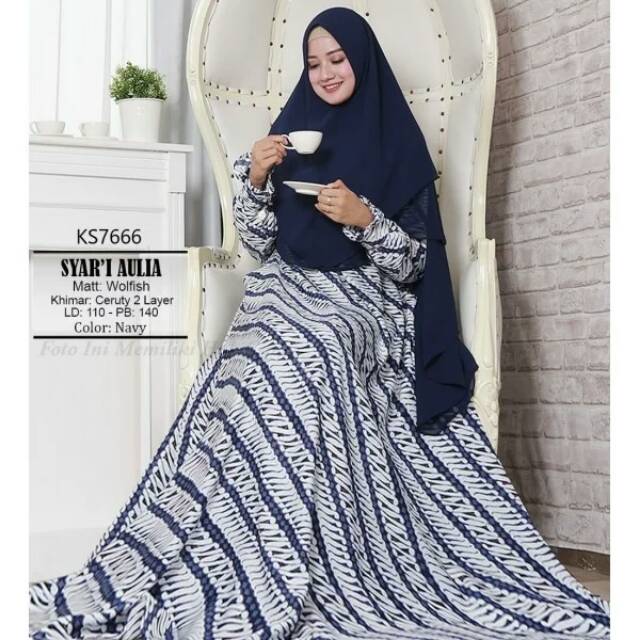 Baju muslim - syar'i aulia