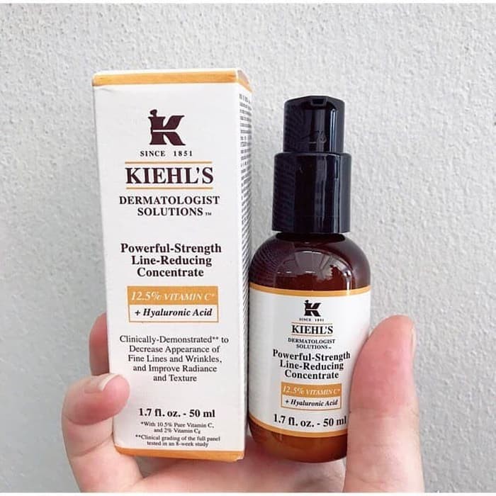 Kiehls Kiehl's Powerful Strength Line Reducing Concentrate 12.5% + HA 50ml / KHIELS