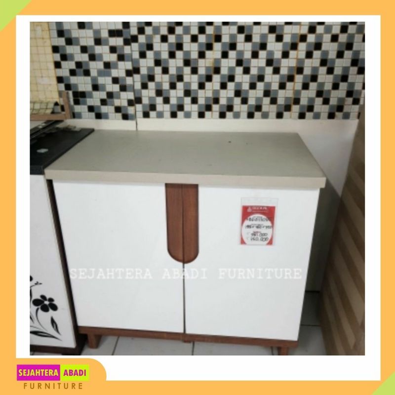 Sideboard, Rak TV Storage Kitchenset Bawah KBD 0111095 Olympic