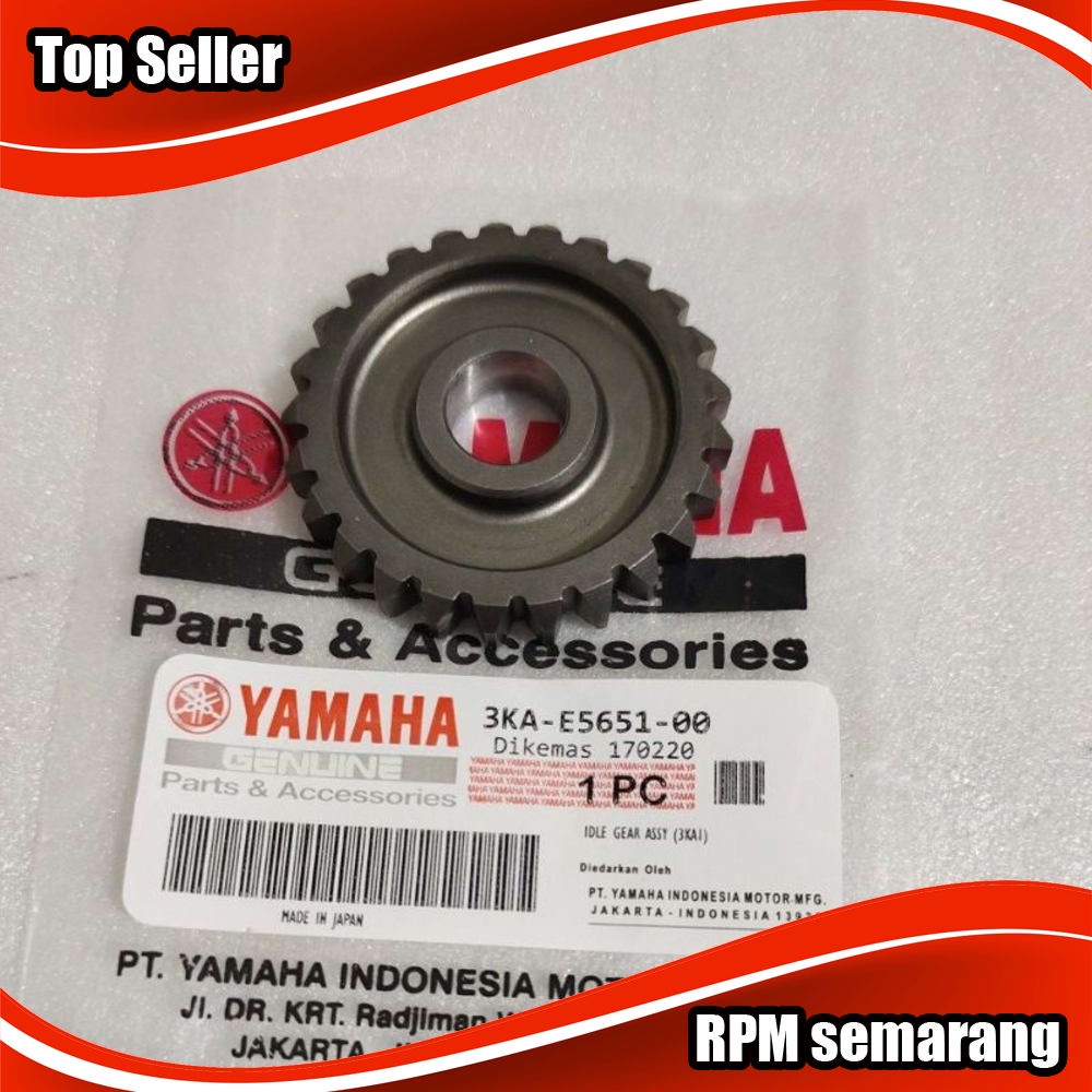 Gear kick IDLE gigi selah Engkol Yamaha RX King ukuran 25T Original Japan Distributor Sparepart RPMs