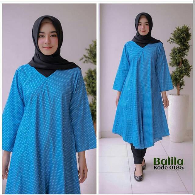 Tunik polkadot by balila bhn toyobo uk. M. L. Xl