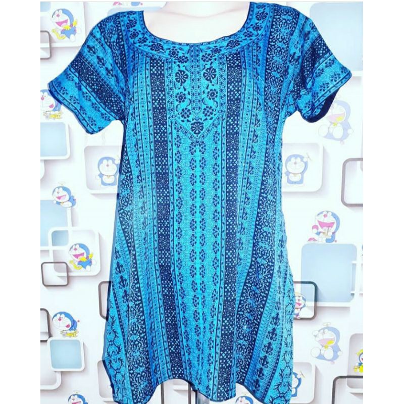 kurti single biru preloved