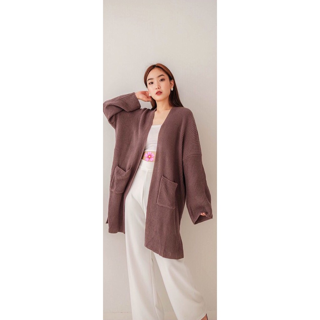 Long Oversize cardigan / Locy Cardigan / Oversized Cardy / Outer Rajut Oversize