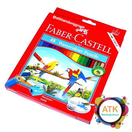 

Pensil Warna Faber Castell Water Colour 48 parrot Termurah