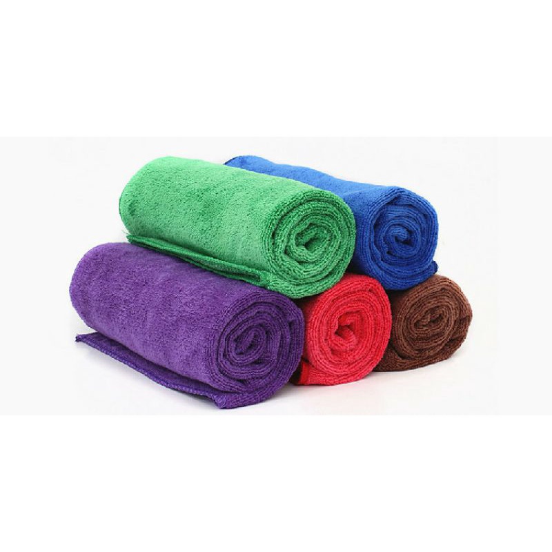 Handuk microfiber kucing anjing grooming uk 30x70cm /70x140cm