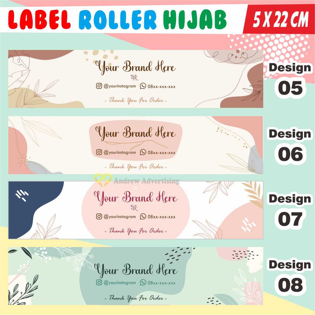 ROLLER HIJAB / LABEL PENGIKAT HIJAB