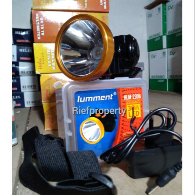 Senter kepala lumment HLM-230 30 watt