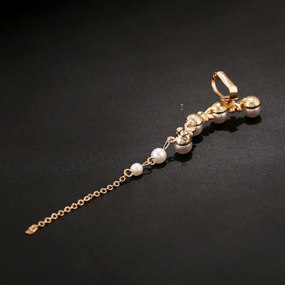 Hu Hu Hu Hu Hu Alat Bantu Pasang Kacamata♡ 1pc Anting Tusuk Gantung Wanita Desain Snowflake Hias Mutiaraberlian Imitasi Untuk Hadiah