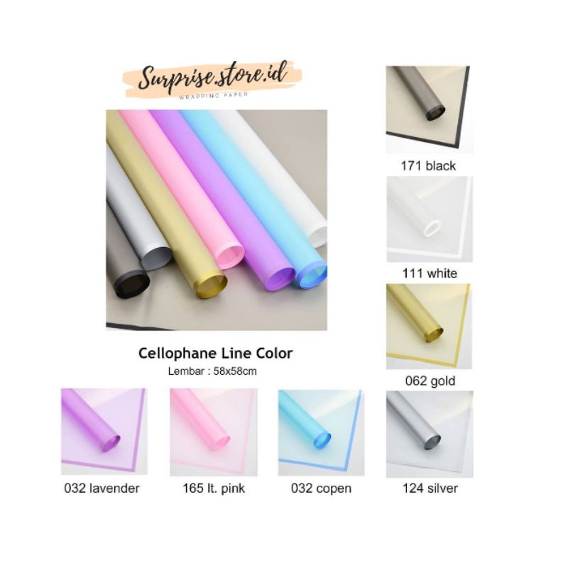 

Cellophane Line Color