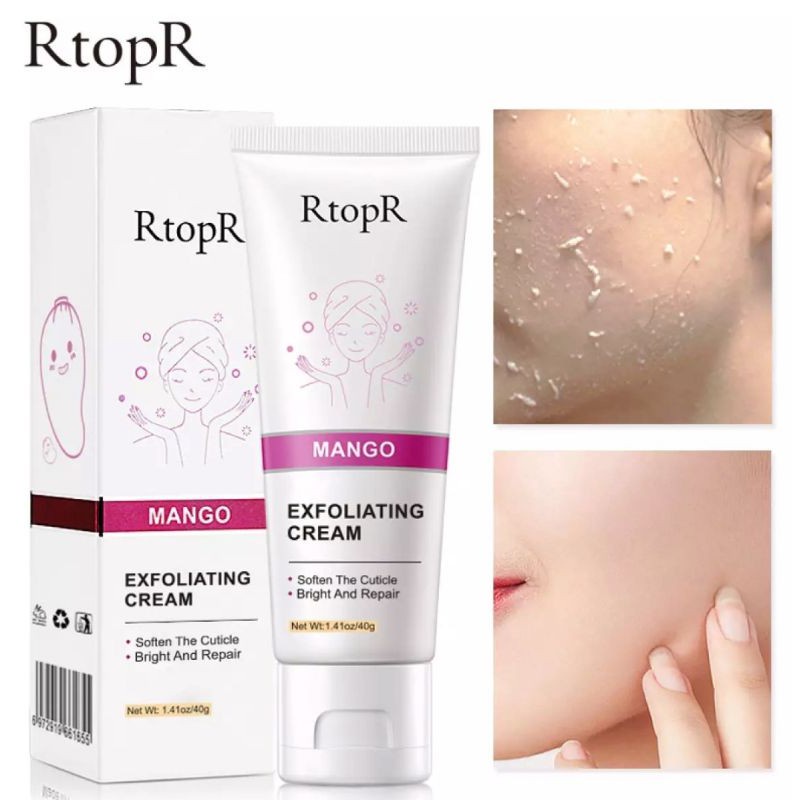 RTOPR MANGO Exfoliating Cream Whitening Moisturizer Repair Facial Scrub Peel/ Scrub / Mask / Gentle Exfoliating